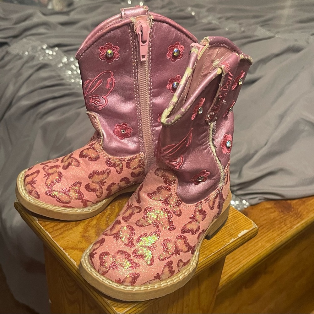 Girls toddler boots